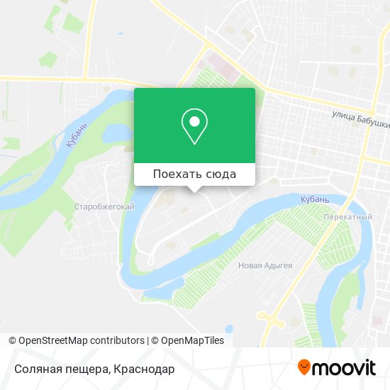 Карта Соляная пещера