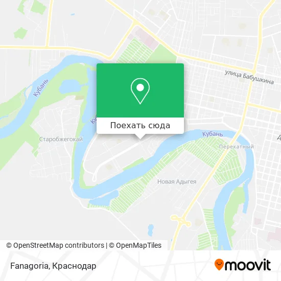 Карта Fanagoria