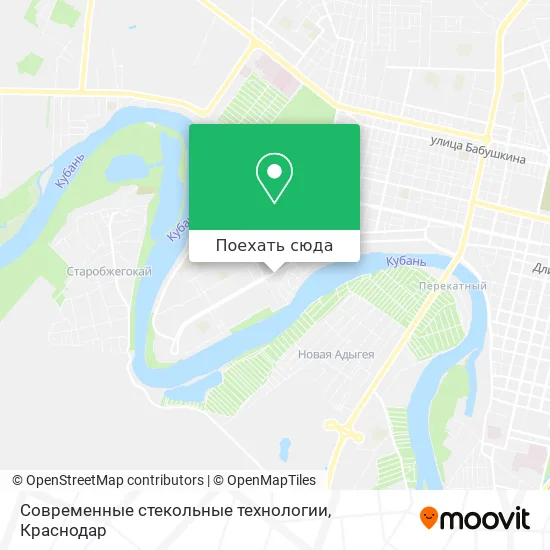 Карта Современные стекольные технологии
