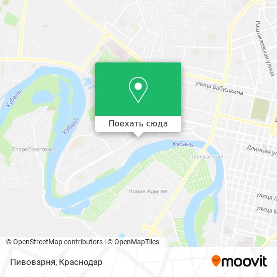 Карта Пивоварня