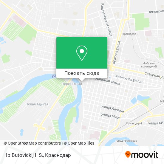 Карта Ip Butovickij I. S.
