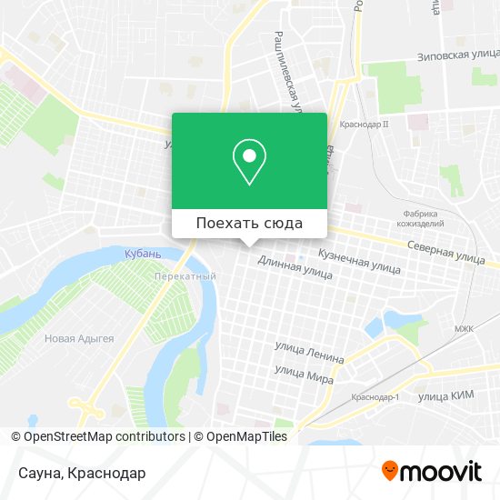 Карта Сауна