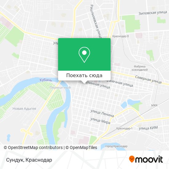 Карта Сундук