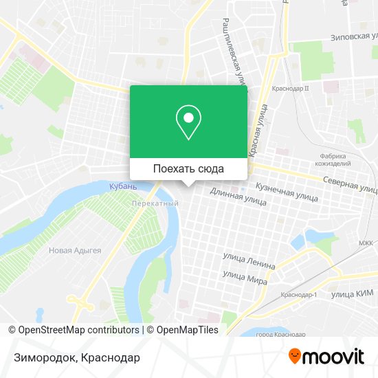 Карта Зимородок