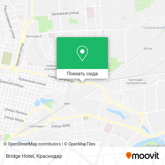 Карта Bridge Hotel