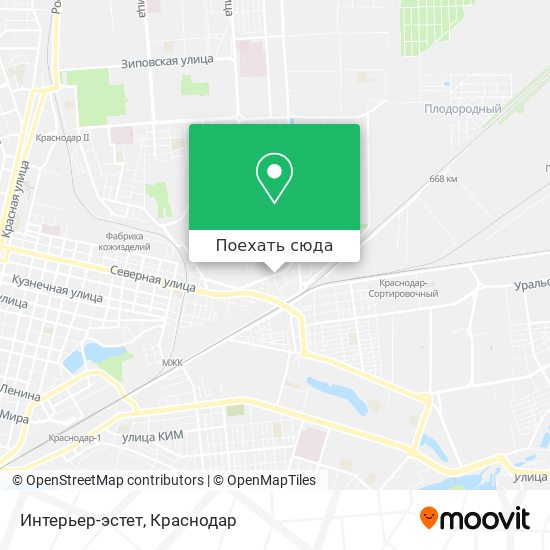 Карта Интерьер-эстет