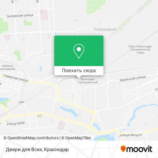 Карта Двери для Всех
