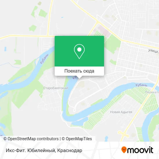 Карта Икс-Фит. Юбилейный