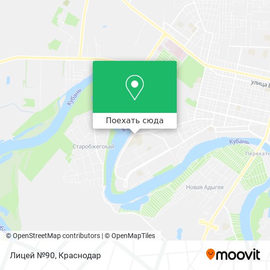 Карта Лицей №90