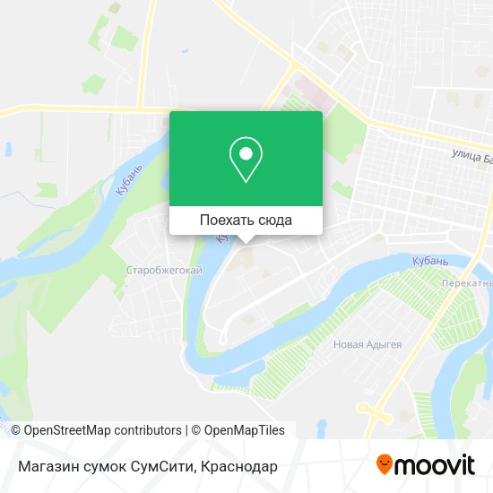 Карта Магазин сумок СумСити