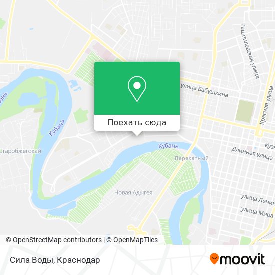 Карта Сила Воды