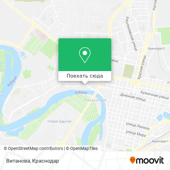 Карта Витанова