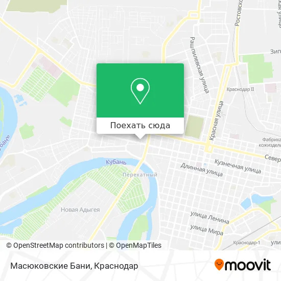 Карта Масюковские Бани