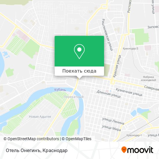 Карта Отель Онегинъ