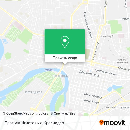 Карта Братьев Игнатовых