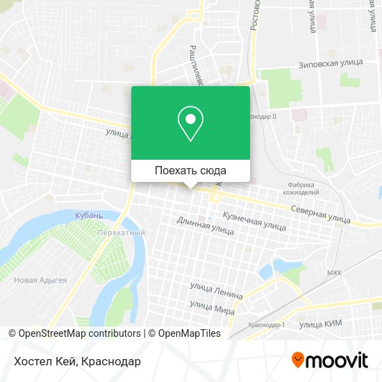 Карта Хостел Кей
