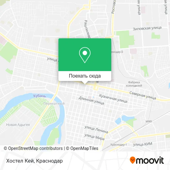 Карта Хостел Кей