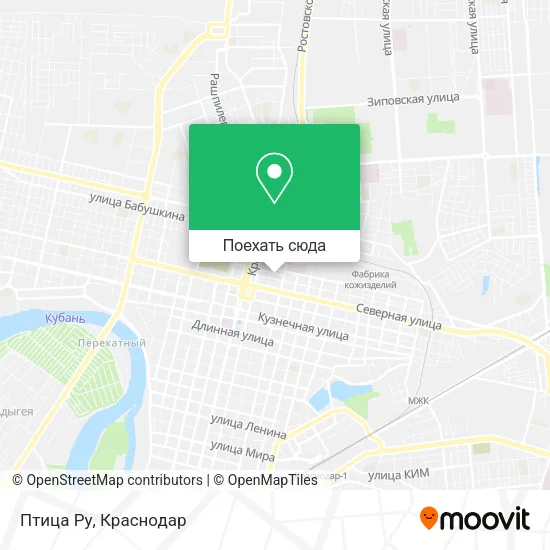 Карта Птица Ру