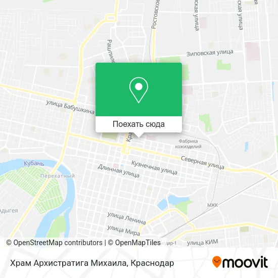 Карта Храм Архистратига Михаила