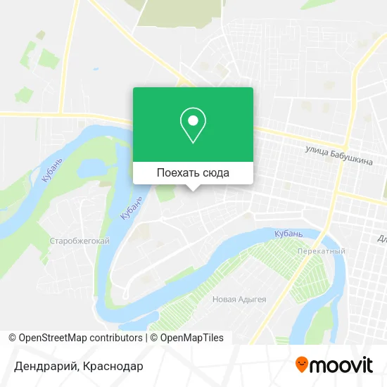 Карта Дендрарий