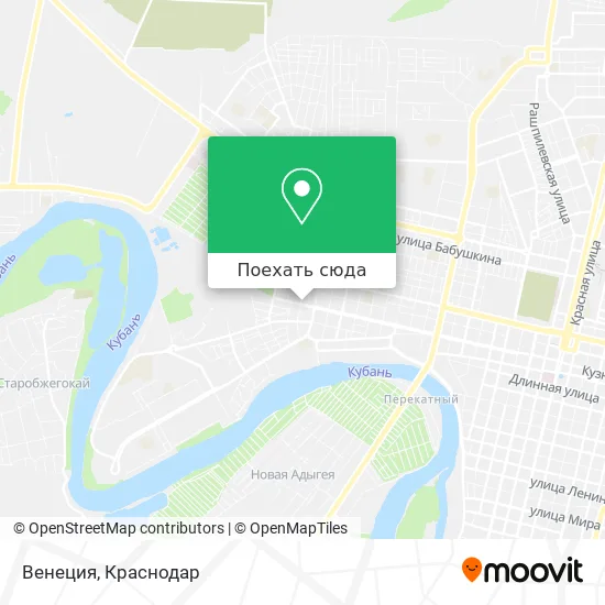 Карта Венеция