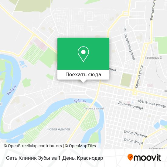 Карта Сеть Клиник Зубы за 1 День