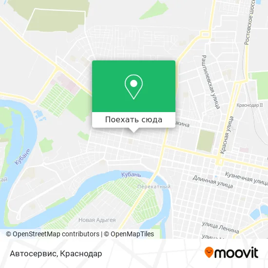 Карта Автосервис