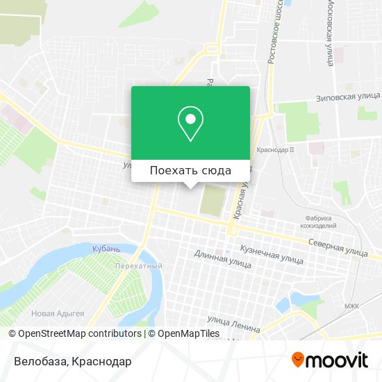 Карта Велобаза