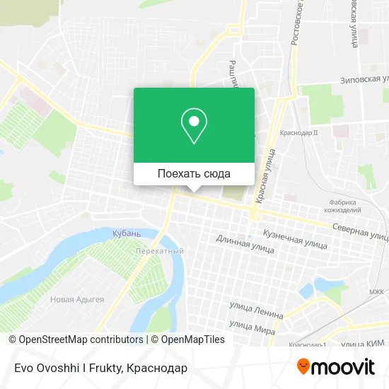 Карта Evo Ovoshhi I Frukty