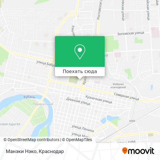 Карта Манэки Нэко