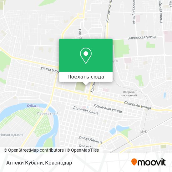 Карта Аптеки Кубани