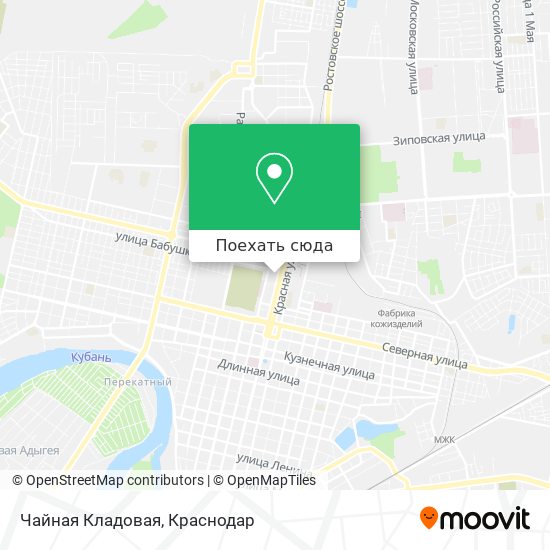 Карта Чайная Кладовая