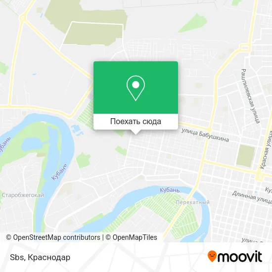 Карта Sbs