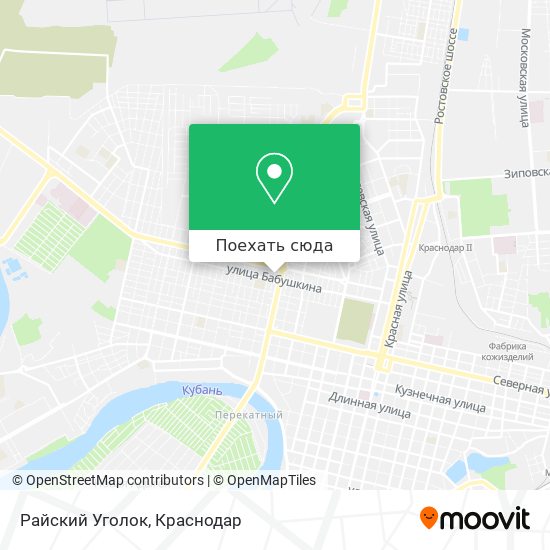 Карта Райский Уголок