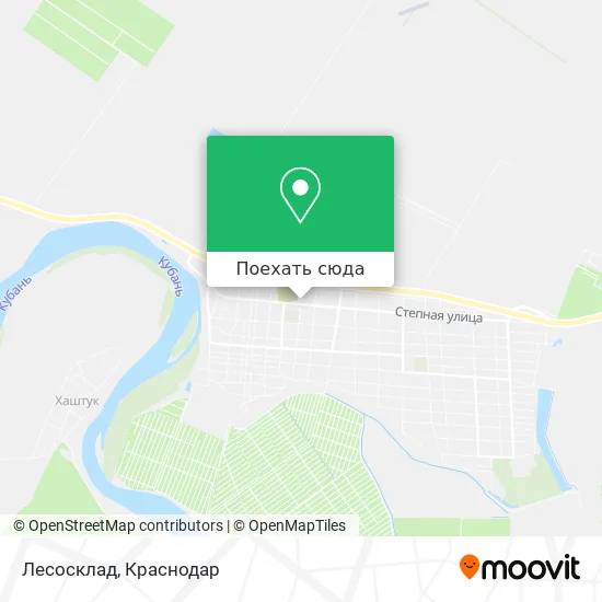 Карта Лесосклад