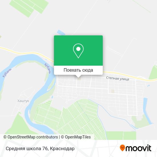 Карта Средняя школа 76
