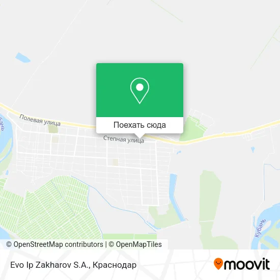 Карта Evo Ip Zakharov S.A.