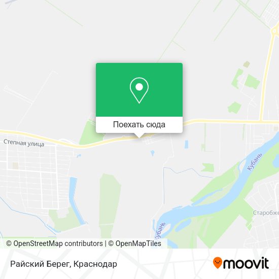 Карта Райский Берег