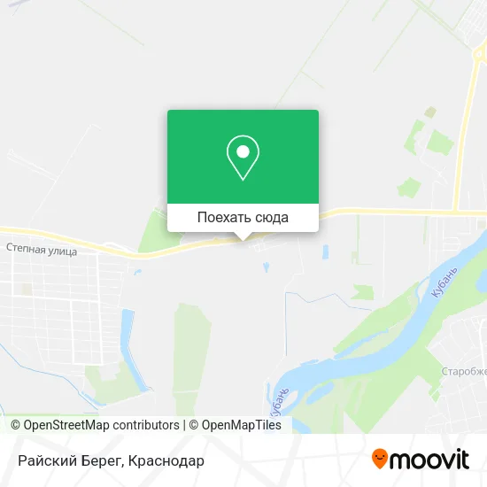Карта Райский Берег