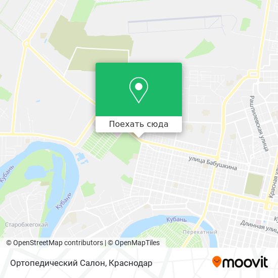 Карта Ортопедический Салон