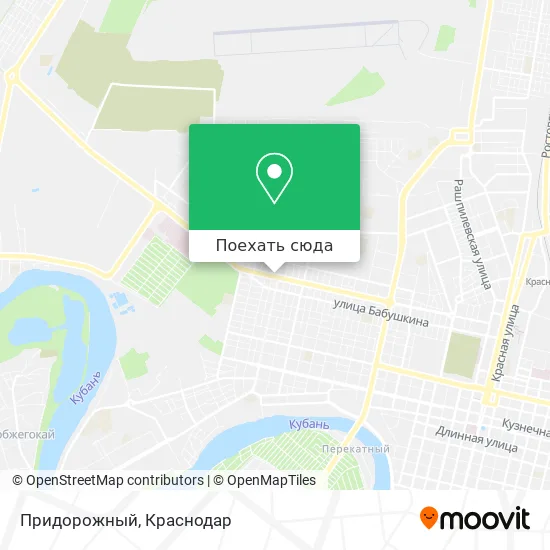 Карта Придорожный