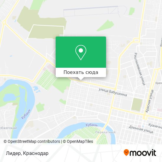 Карта Лидер