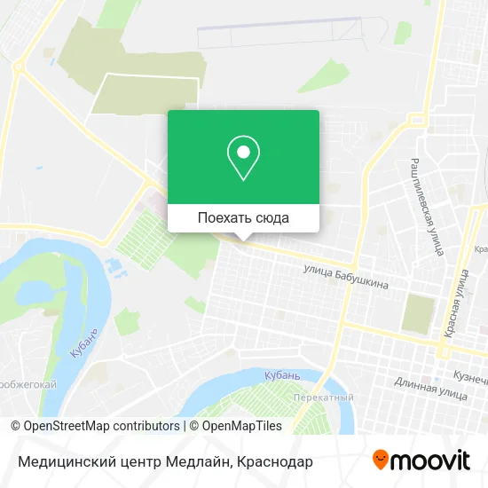 Карта Медицинский центр Медлайн