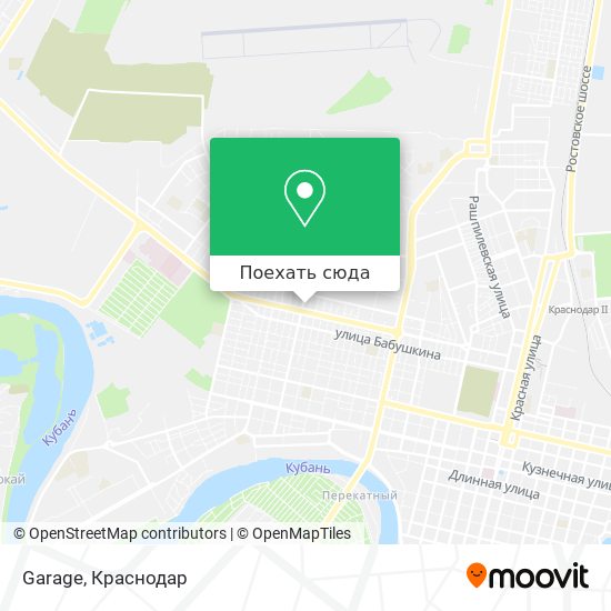 Карта Garage