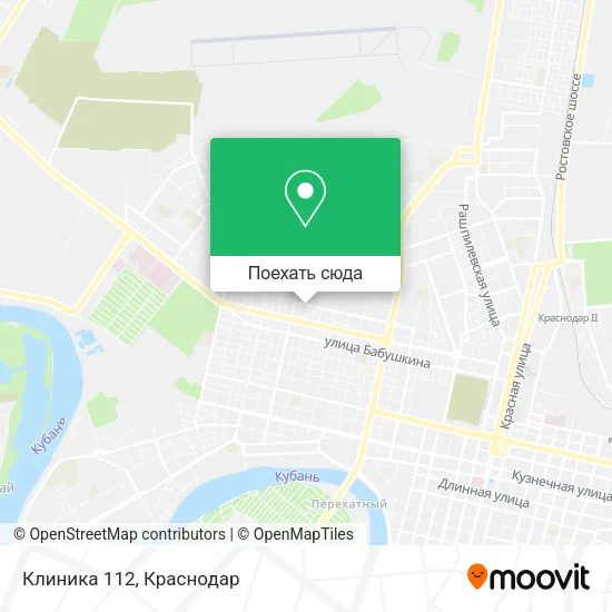 Карта Клиника 112