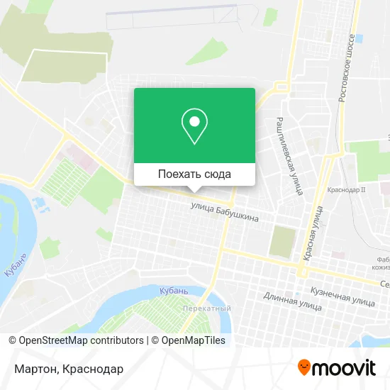 Карта Мартон