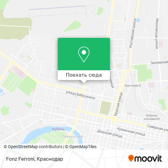 Карта Fonz Ferroni