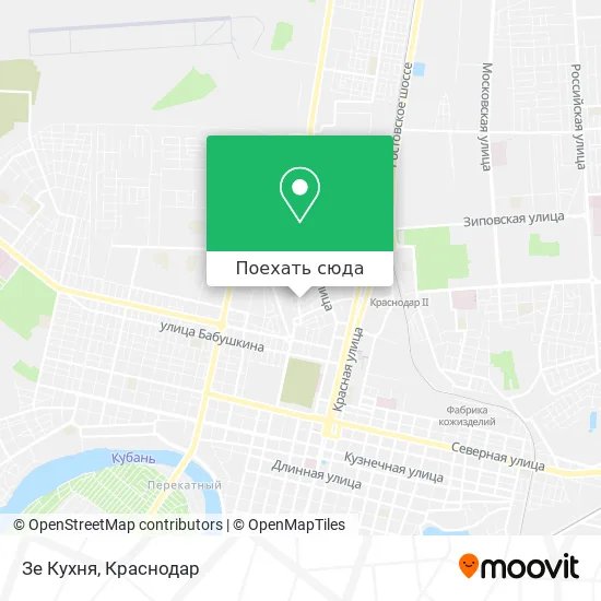 Карта Зе Кухня