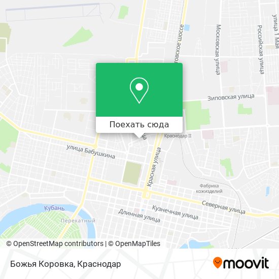 Карта Божья Коровка