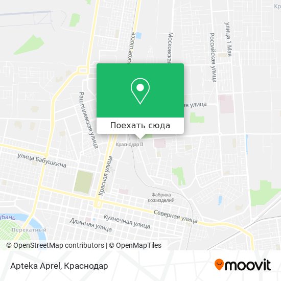 Карта Apteka Aprel